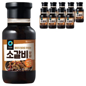청정원 소갈비 양념, 280g, 10개