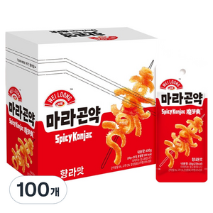 웨이롱 마라곤약 향라맛, 100개, 20g