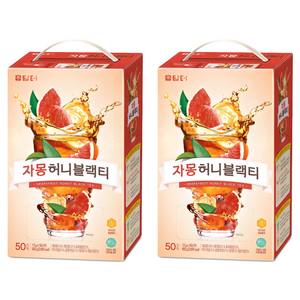 담터 자몽 허니 블랙티 분말, 13g, 50개입, 2개