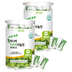 식후엔 바나바 치커리 이눌린 츄어블정, 120g, 2개