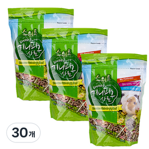 애니멀밥 PSP 스위트 기니피그 사료, 650g, 30개