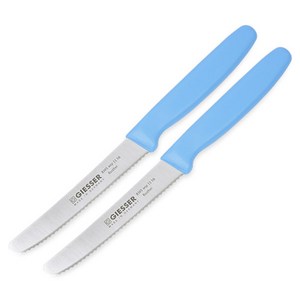 기셀 비비드컬러 톱니과도 2p, 라이트블루, 2개