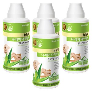 뉴트리디데이 다이어트 알로에겔 오리지날, 1L, 4개
