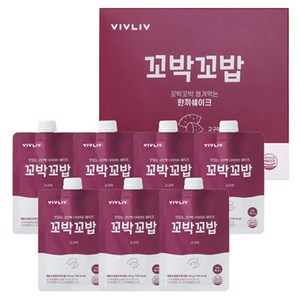 비브리브 꼬박꼬밥 고구마 다이어트쉐이크, 280g, 1개