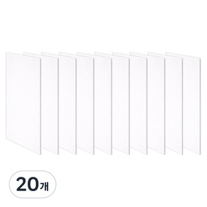 코쿠리 우드락 보드 600 x 900 mm 6W0088, 20개, 3mm