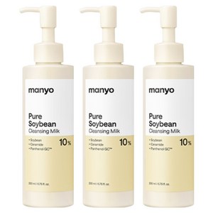 마녀공장 퓨어 소이빈 클렌징 밀크, 200ml, 3개