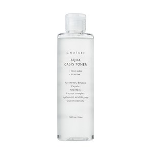에스네이처 아쿠아 오아시스 토너, 210ml, 1개