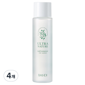 반디BANDI 울트라네이처 네일 리무버, 150ml, 4개