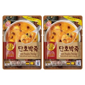 오즈키친 단호박죽, 450g, 2개