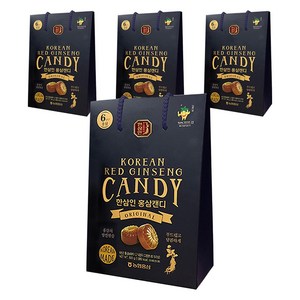 한삼인 홍삼캔디, 500g, 4개
