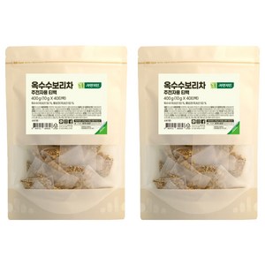 자연지인 옥수수보리차, 10g, 40개입, 2개