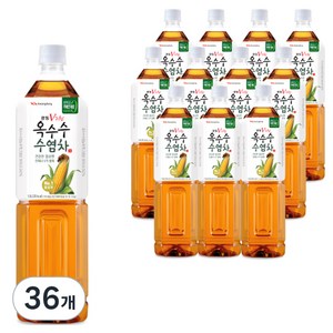 광동제약 V라인 옥수수 수염차, 1.5L, 36개