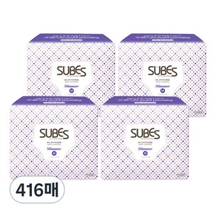 슈베스 슬리머 밴드형 기저귀 중형, 중형(M), 416매