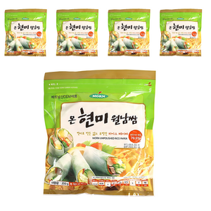 MORN 현미 월남쌈, 200g, 5개