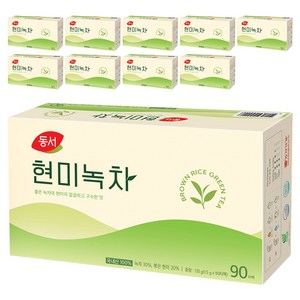 동서 현미녹차, 1.5g, 90개입, 10개