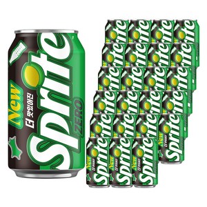 스프라이트 제로 사이다, 350ml, 24개 골드박스 특가