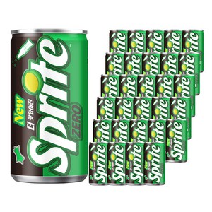 스프라이트 제로 사이다, 190ml, 30개