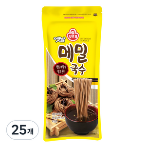 오뚜기옛날 메밀국수, 400g, 25개