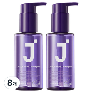 제이숲 퍼플제이 워터글로우 단백질 헤어 에센스, 100ml, 8개