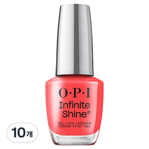 오피아이 인피니트샤인 매니큐어 ISL 211 PACK A CHERRY-ON BAG, 핑크, 10개, 15ml