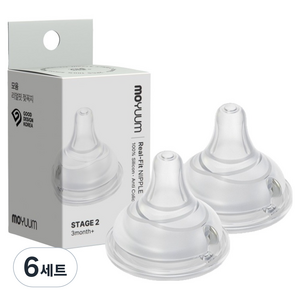 모윰 3세대 리얼핏 젖꼭지 2p, 2단계, 6세트