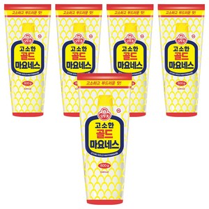 오뚜기 고소한 골드 마요네스, 800g, 5개