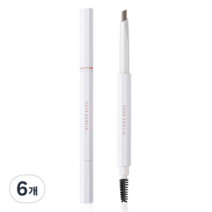 디어달리아 퍼펙트 브로우 롱웨어 스컬프팅 펜슬 0.35g, 더치 브라운, 6개