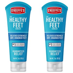 오킵스 포 헬시피트 튜브타입 풋크림, 1개입, 2개, 85g