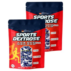 뉴트리크라프트 스포츠 포도당 캔디 레몬맛 100p, 272g, 2개