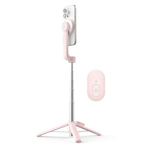 엘라고 맥세이프 셀카봉 삼각대+리모컨, EMSTTICK-LPK, 러블리핑크, 1개