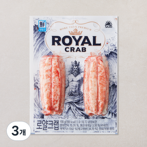 대림선 로얄크랩, 100g, 3개 골드박스 특가