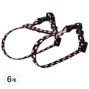 더블 고양이 하네스, 도트, 6개
