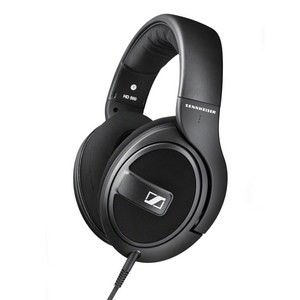 젠하이저 밀폐형 오버이어 헤드폰, Black, HD 569