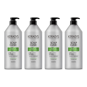 케라시스 두피 클리닉 단백질 샴푸, 980ml, 4개