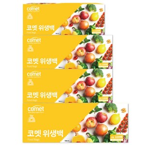 코멧 위생백 소형 100p + 중형 200p + 대형 100p 세트, 혼합, 1세트