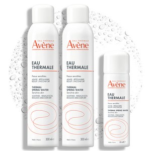 아벤느 오 떼르말 온천수 미스트 300ml 2p + 50ml 세트, 1세트