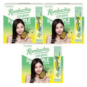 티젠 파인애플 콤부차, 5g, 30개입, 3개