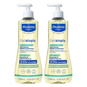 무스텔라 스텔라토피아 클렌징 오일, 500ml, 2개