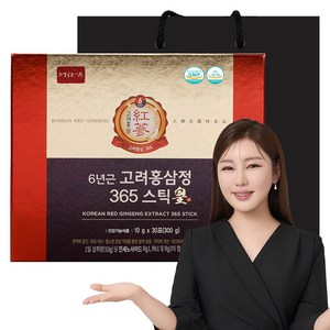 정원삼 6년근 고려홍삼정 365 스틱 황, 300g, 1개