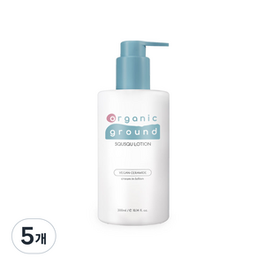 오가닉그라운드 스쿠스쿠 유아로션, 300ml, 5개