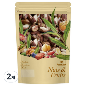 그린너트 브라질 너트, 1kg, 2개