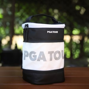 PGA투어 쿨러백, 화이트블랙, 5L