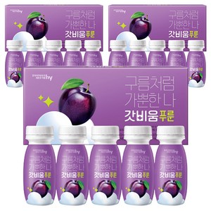 갓비움 푸룬 유산균 프리바이오틱스, 100ml, 15개