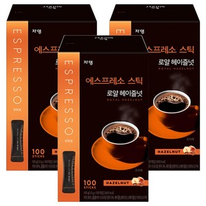 에스프레소스틱 로얄 헤이즐넛, 1g, 100개입, 3개