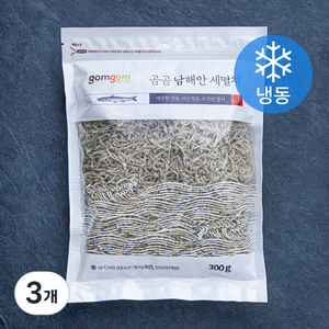 곰곰 남해안 세멸치 (냉동), 300g, 3개