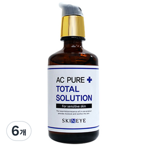 스킨아이 AC 퓨어 토탈 솔루션 스킨케어, 100ml, 6개