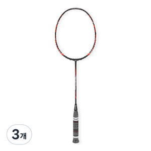 필캣 풀카본 배드민턴 라켓 85g, 타이거샤크, 3개
