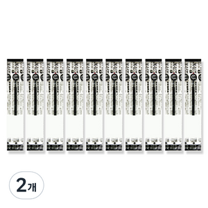 제브라 JK-0.5 리필심 0.5mm, 블랙, 20개