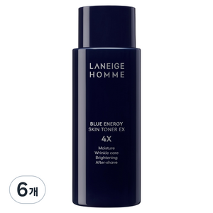 라네즈 옴므 블루에너지 스킨 토너 EX, 180ml, 6개