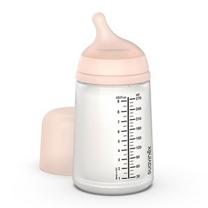 스와비넥스 제로제로 모유촉감 실리콘 젖병 174710, 혼합색상, 270ml, 1개